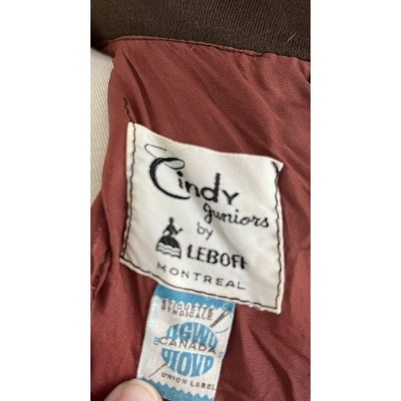 Vintage 70s Cindy Juniors Leboff Mod Maxi Dress Peekaboo Bodice Metallic Skirt - Picture 11 of 11